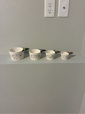 Rae Dunn Halloween witch hat measuring cups
